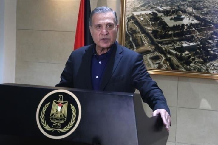 الناطق الرسمي باسم الرئاسة نبيل أبو ردينة